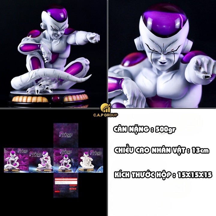 Mô hình Dragon Ball nhân vật Fide Frieza ngồi chỉ tay trên Tàu Vũ Trụ trong 7 Viên ngọc rồng - X36