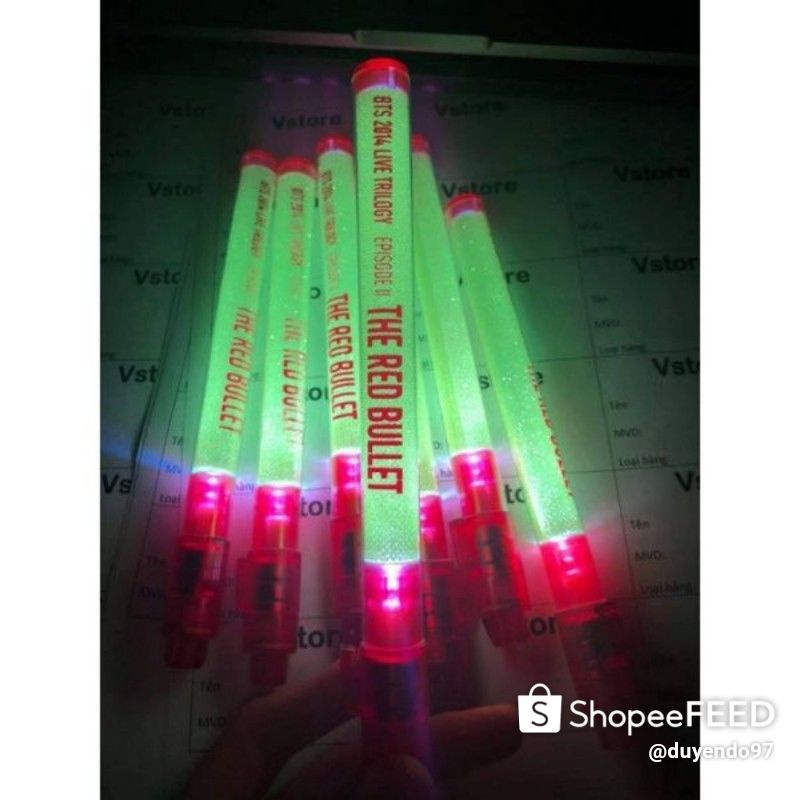 [HÀNG FANMADE] LIGHTSTICK TRB nhóm BTS ( hàng có sẵn )