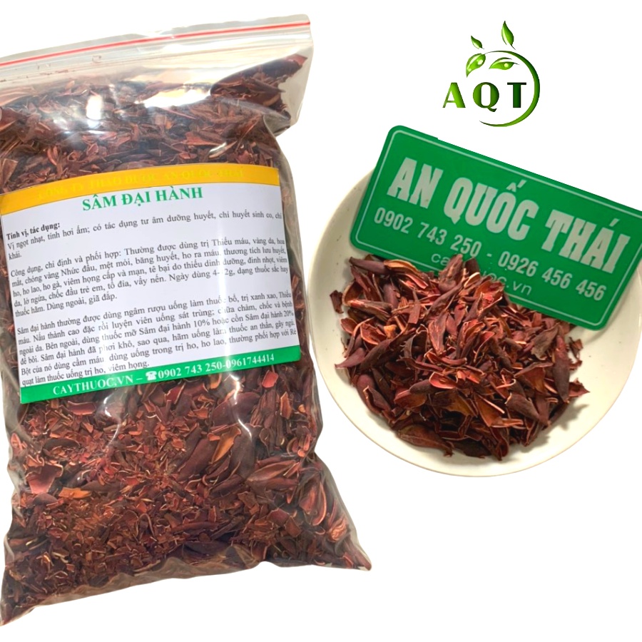 Sâm Đại Hành Khô (Tỏi Đỏ) 500g, Củ Sâm Hành Bổ Máu, Tốt Cho Người Thiếu Máu, Kém Ăn