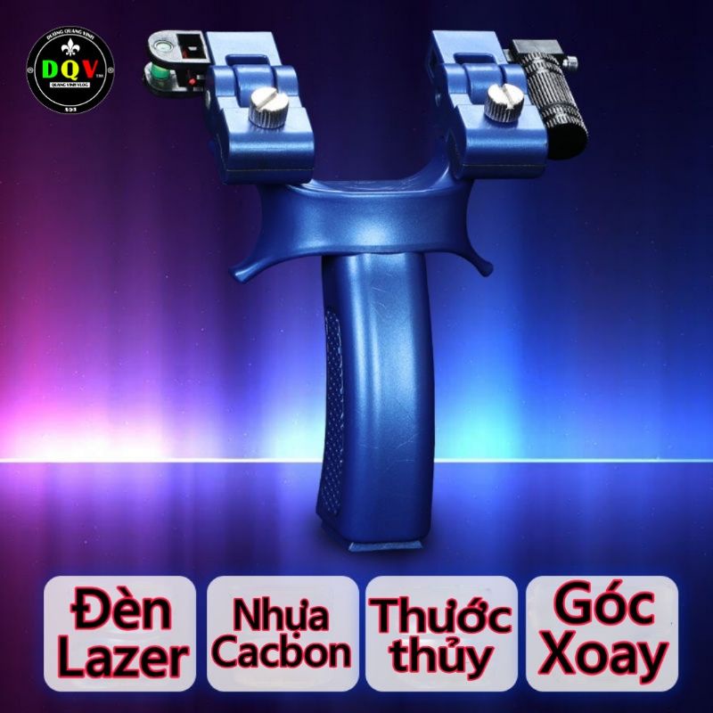 Ná thun cao su ABS Lưỡi Rồng kèm LAZER thước thủy có chỉnh góc