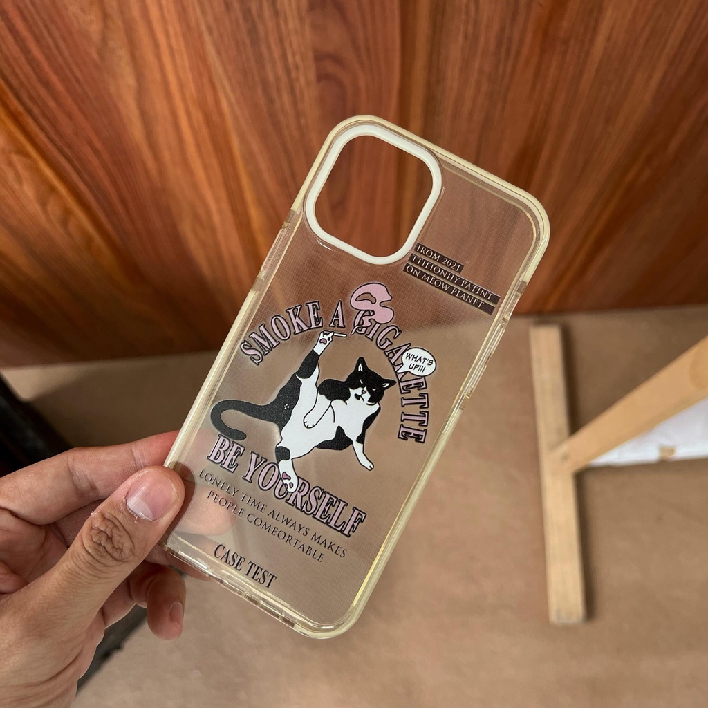Ốp lưng / Iphone Case Smoke Cat Aldershop
