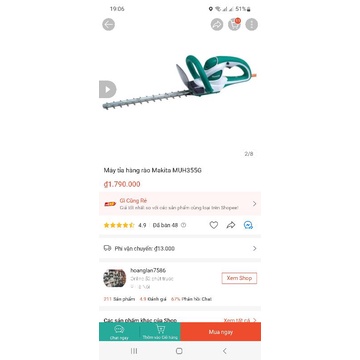MÁY CẮT TỈA CÀNH MAKITA NHẬT ĐIỆN 100V