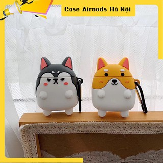 Case Airpods - Ốp Airpods 1/2 - Corgi, Husky