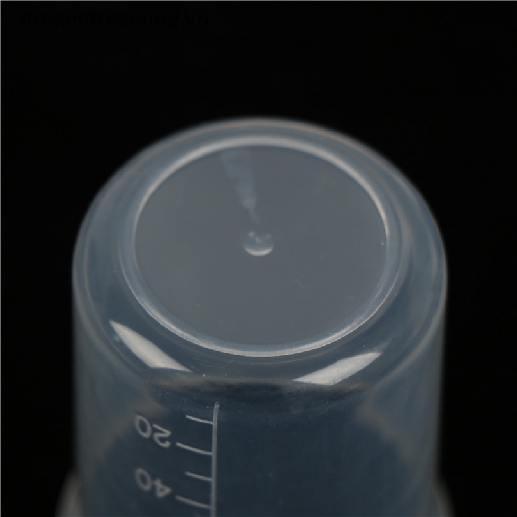 Bộ 2 Cốc Đo Lường Bằng Nhựa Trong Suốt Dung Tích 100mL
