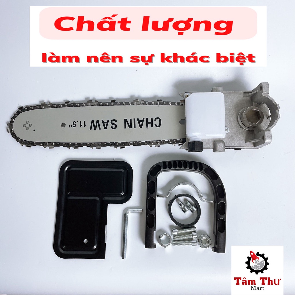 Bộ lam xích gắn máy mài thế hệ mới  Dễ dàng tháo lắp dùng cho tất cả các loại máy mài