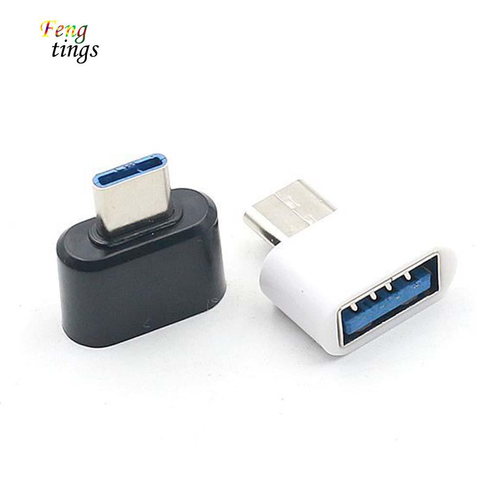 Đầu chuyển đổi USB mini Type-C đực sang USB cái OTG kết nối điện thoại