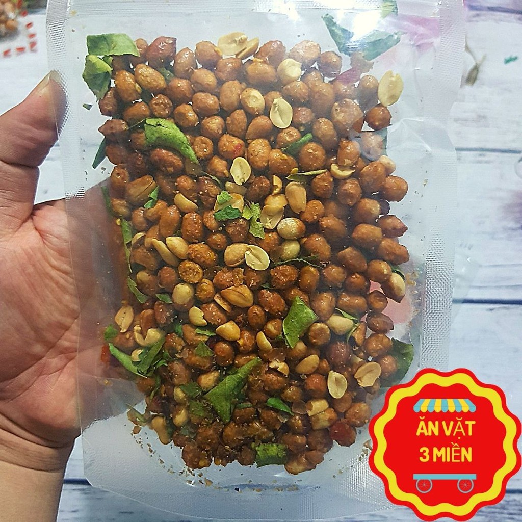 Đậu Phộng Tỏi Ớt Lá Chanh Siêu Cay Ngon, Giòn, Thơm / Phương Huyền Food gói 180gr
