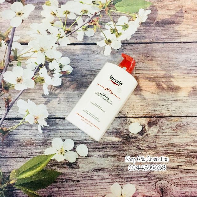 Sữa Tắm Dành Cho Da Nhạy Cảm Eucerin pH5 1000ml