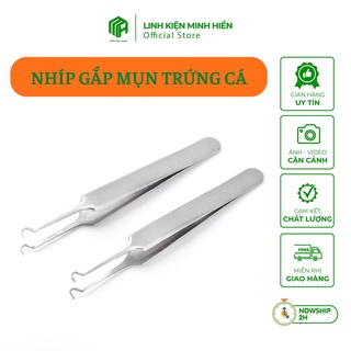 Nhíp gắp mụn trứng cá ( thép không gỉ )