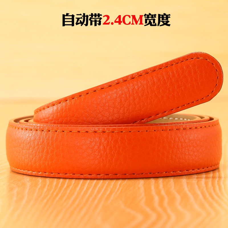 Thắt Lưng Không Khóa Tự Động 2.4 2.5 2.8 3.0 3.5cm 110-120cm Dành Cho Nam Nữ