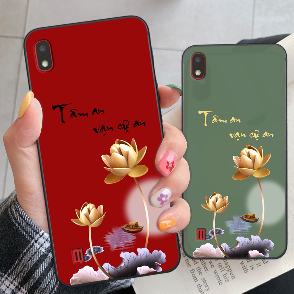 Ốp Samsung A10 / M10 in hình màu Tâm An Vạn Sự An, ốp lưng cao cấp chất lượng