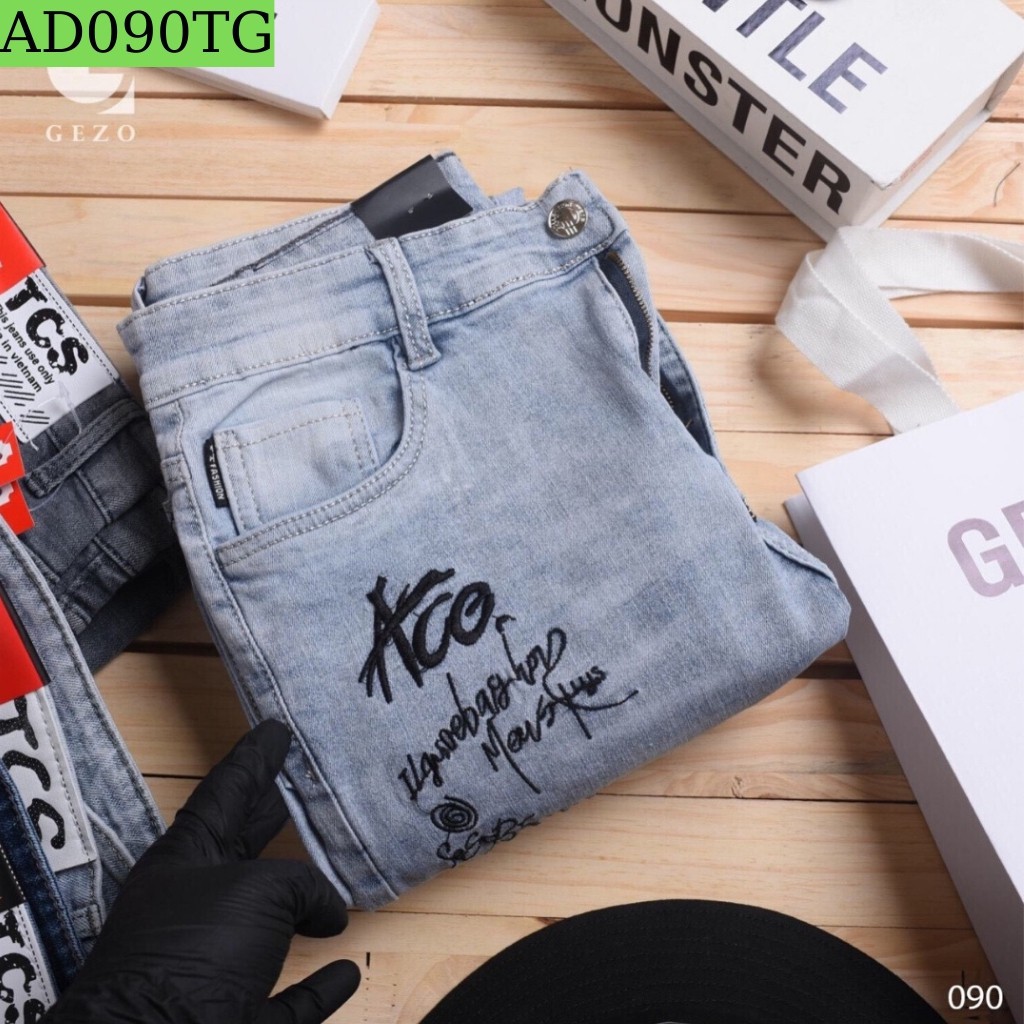 Quần Jean Nam Rách Co Giãn 🔵 𝐅𝐑𝐄𝐄 𝐒𝐇𝐈𝐏 🔵 Quần Bò Nam Hàng Quảng Châu Hpfashion - Qjnhp06 | BigBuy360 - bigbuy360.vn