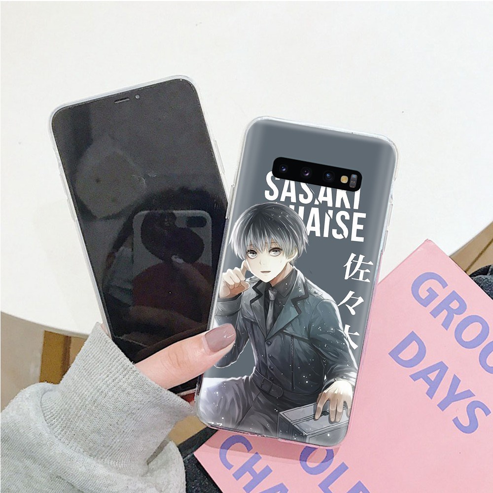 Ốp Điện Thoại Trong Suốt Hình Tokyo Ghoul Cho Realme 3 3i 5 5i 5s 6 6i C20 X2 Xt Pro Tr116