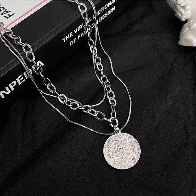 Vòng cổ ba lớp phong cách Ấn Độ có thể tách ra cá tính quyến rũ cho nữ