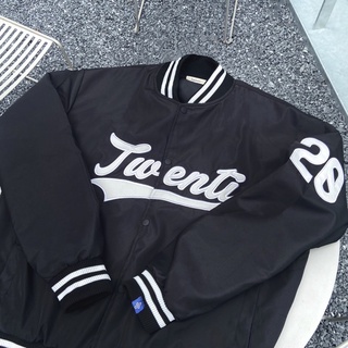 Áo Khoác Bomber TWENTI Chất Liệu Dù