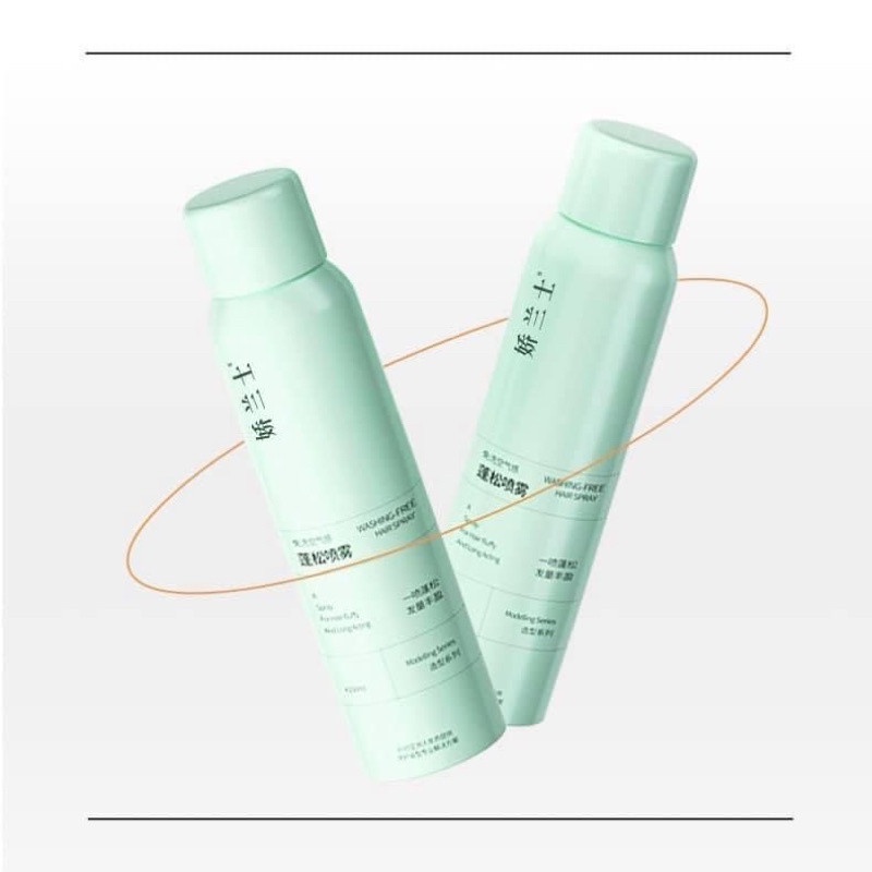 Xịt gội đầu khô tóc cấp tốc hàng nội địa giúp tóc bồng bềnh giảm bết dính