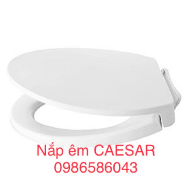 Nắp Bàn Cầu CAESAR MS220 Nắp Rơi Êm