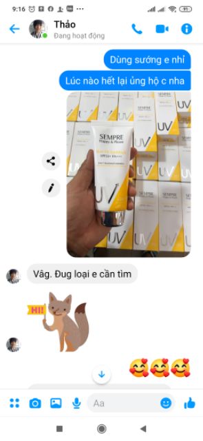 Kem chống nắng dưỡng trắng Geo Sempre Happy & Please skin fit sun block SPF 50pa +++
