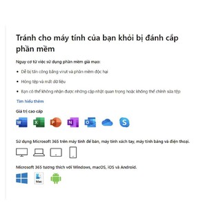 [Chính Hãng] Microsoft 365 Personal Bản Quyền 12 Tháng Cao Cấp