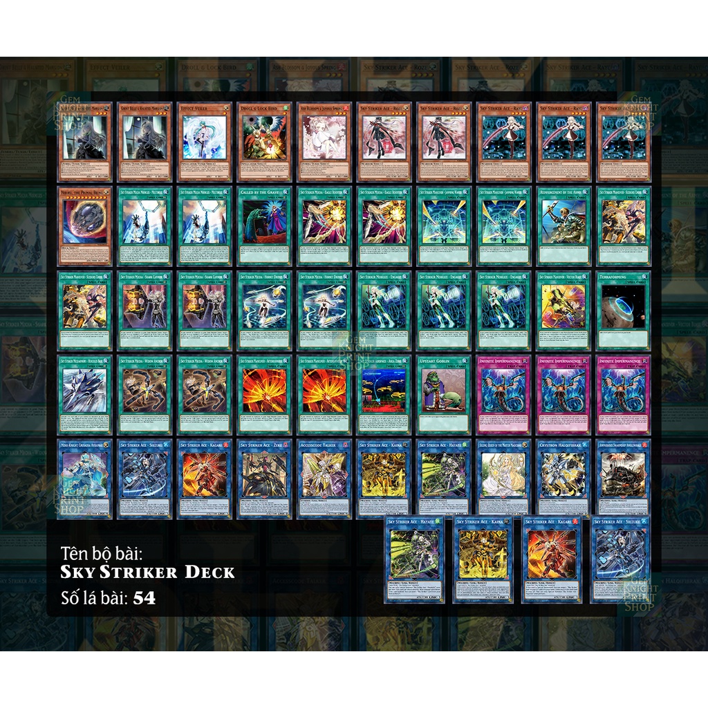 Bộ bài Yugioh - Structure Deck: Sky Striker