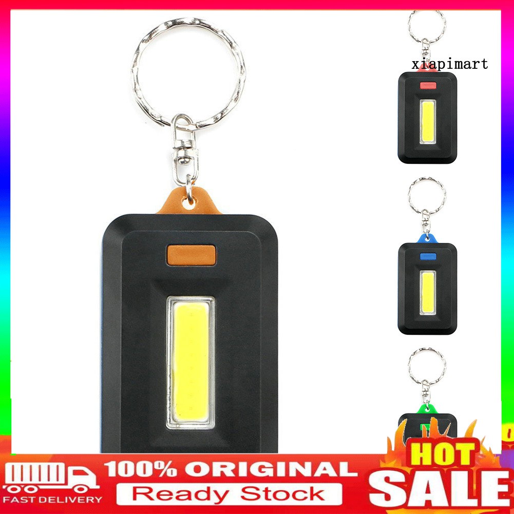 Đèn Led Cob Mini Móc Chìa Khóa Tiện Dụng