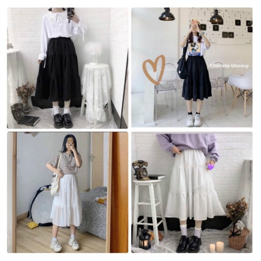 Chân Váy Xòe 3 Tầng Vải Voan Siêu Xinh - CV.006 | BigBuy360 - bigbuy360.vn