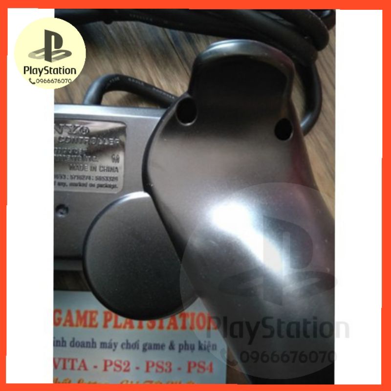 Tay cầm  ps2 loại M +  cổng chuyển chơi game PC, LAPTOP
