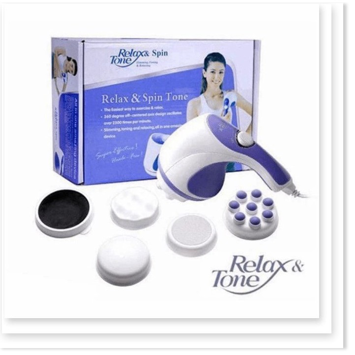 MÁY ĐÁNH TAN MỠ BỤNG CẦM TAY RELAX &SPIN TONE