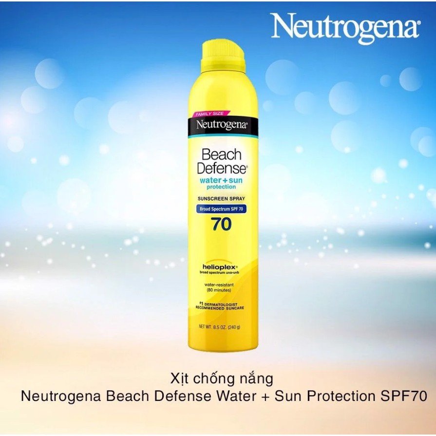 XỊT CHỐNG NẮNG NEUTROGENA BEACH DEFENSE