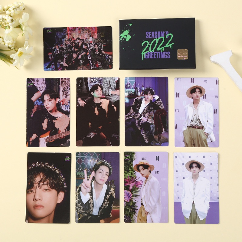 Ảnh thẻ in hình nhóm nhạc BTS 2022