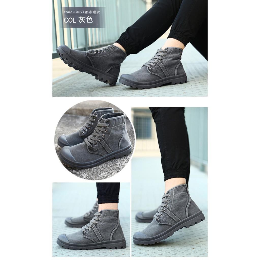 Sale NEW- Chất -  [Số 1] GIÀY CAO CỔ NAM CANVAS CHỐNG ĐINH BỀN MÀU . RẺ VÔ ĐỊCH XCv [ HÀNG ĐẸP ] . ˇ ^ ^ ⁵ ' ' " ? | BigBuy360 - bigbuy360.vn
