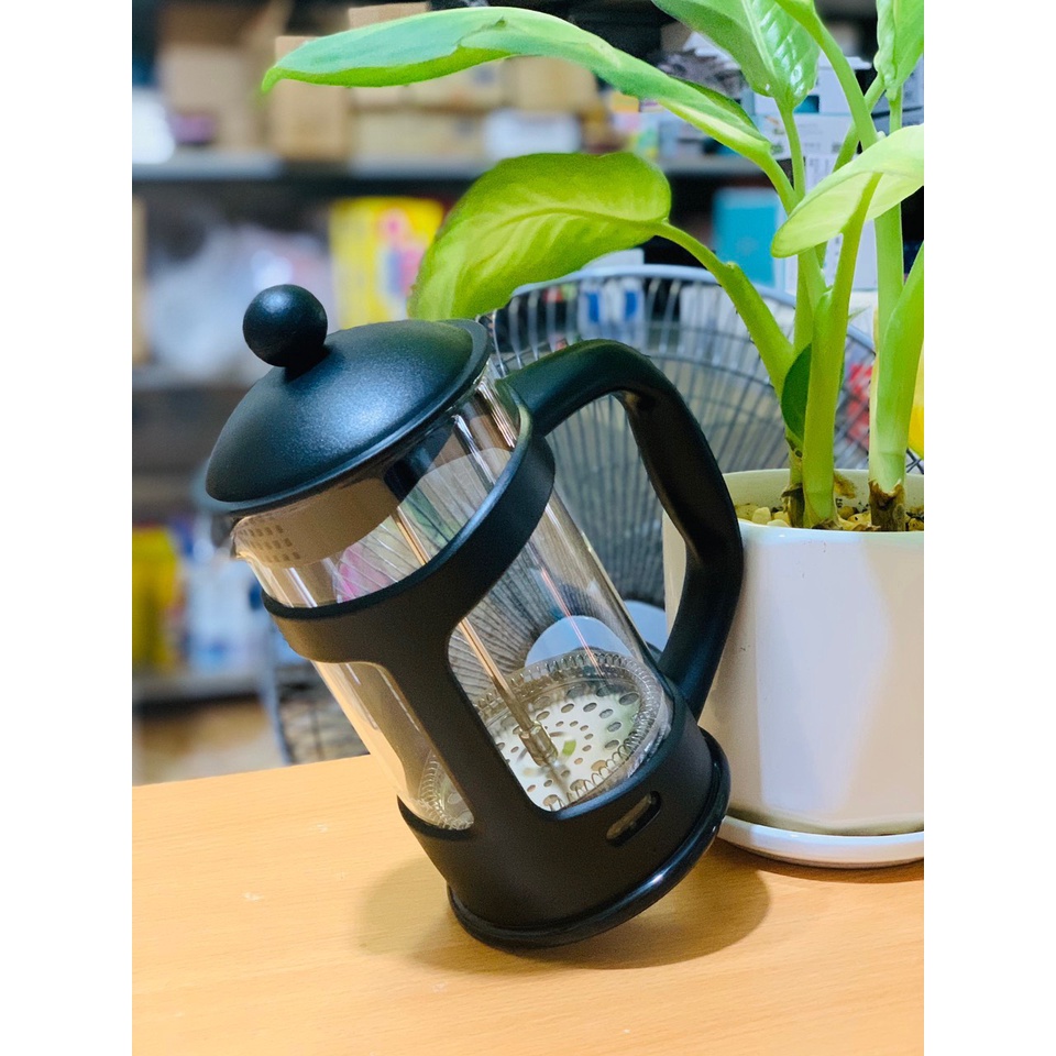 Bình pha cà phê Pháp Lock&amp;Lock French Press bình pha trà dung tích 800ml LLG018- Chính hãng bảo hành 12 tháng