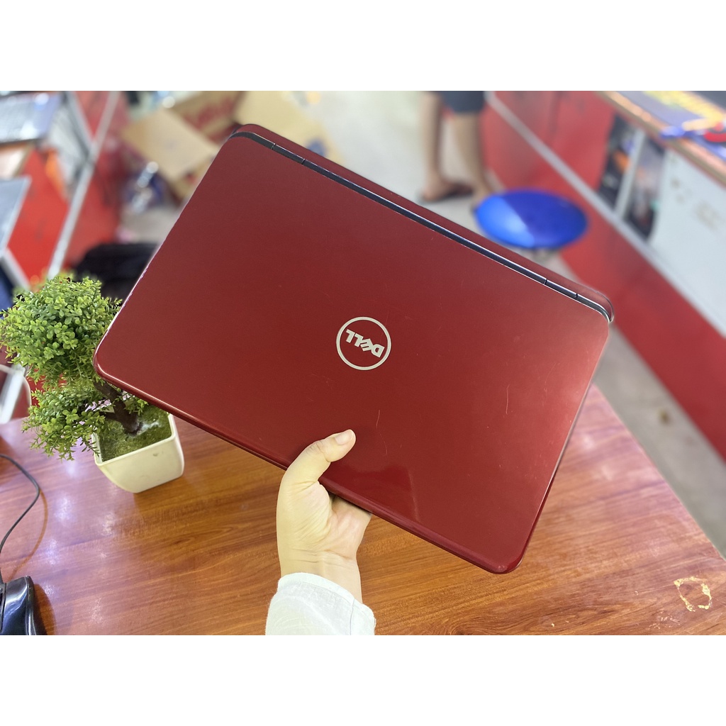 Laptop cũ Dell Inspiron 5110 màn hình 15.6 inch - Core I5 2410M - RAM 4GB - HDD 500GB - Màu đỏ