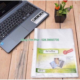 Bìa lỗ a4 flexoffice fo-cs03 - bìa đục lỗ cs03