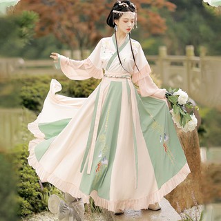 hán phục cổ trang ( ngụy tấn) chân váy loại 6m