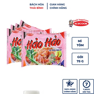 Mì Tôm Hảo Hảo Chua Cay  gói 75g combo 10 gói