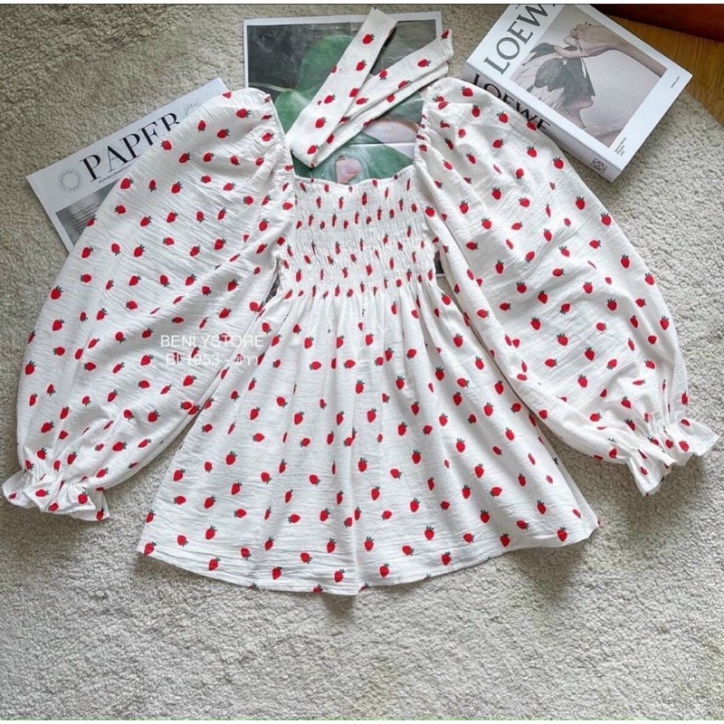 SÉT ÁO BBD HÌNH DÂU + SHORT