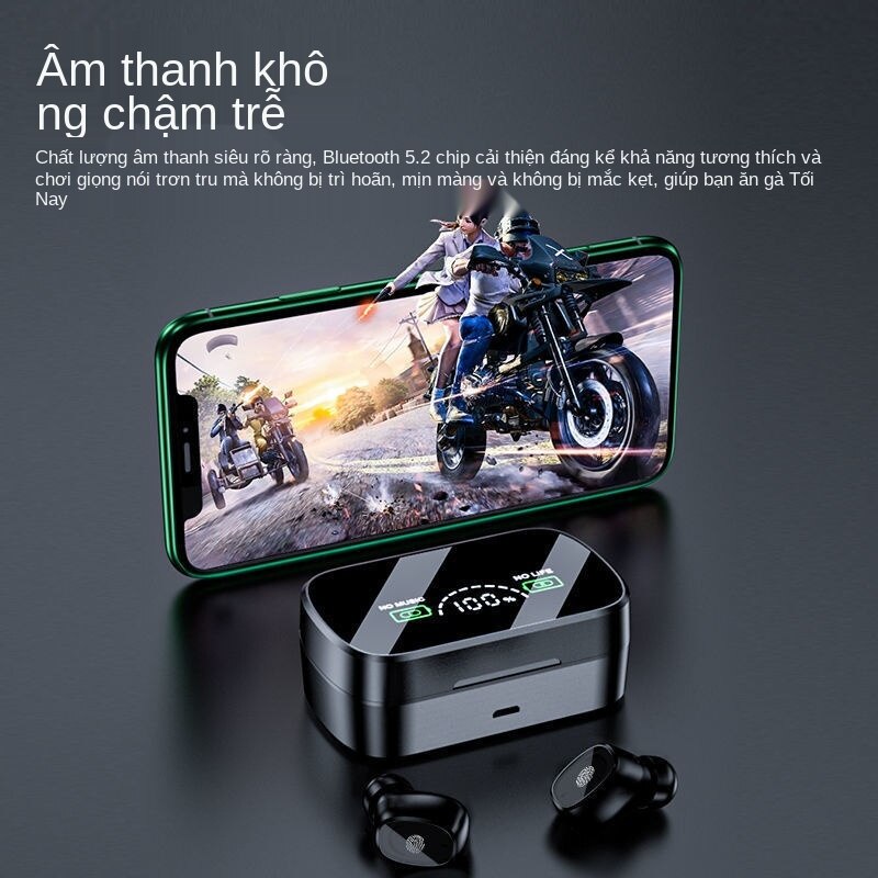 Tai Nghe Bluetooth Nhét Tai Chất Lượng Cao Cho Apple Oppo Huawei Vivo | BigBuy360 - bigbuy360.vn