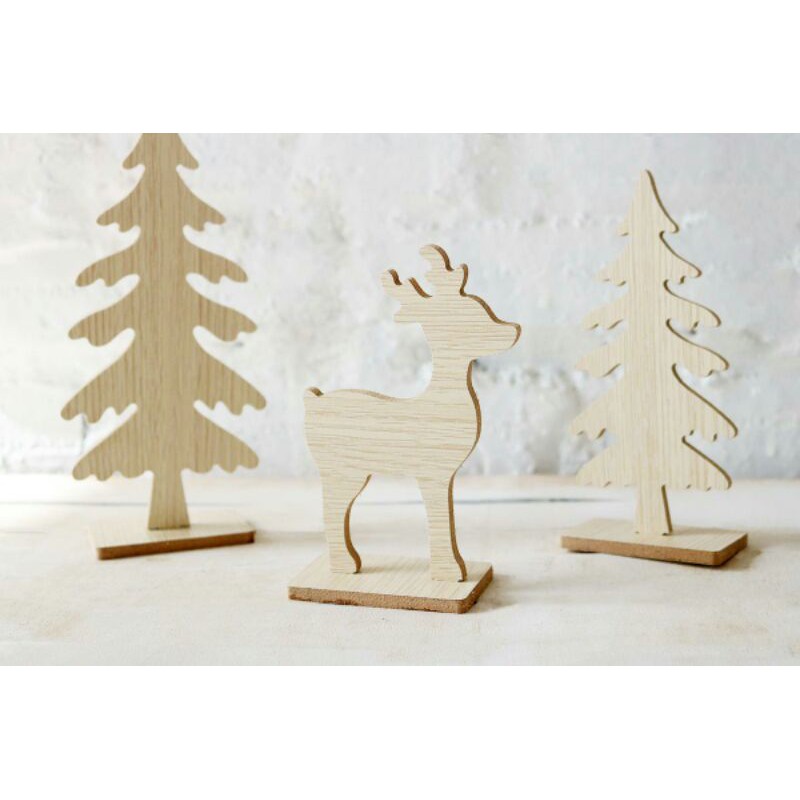 Decor noel để bàn siêu xinh