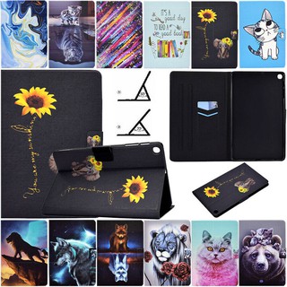 Ốp Lưng Có Giá Đỡ Nam Châm In Hình Hoạt Hình Cho Samsung Galaxy Tab A7 10.4 Inch Sm-T500 T505 T507