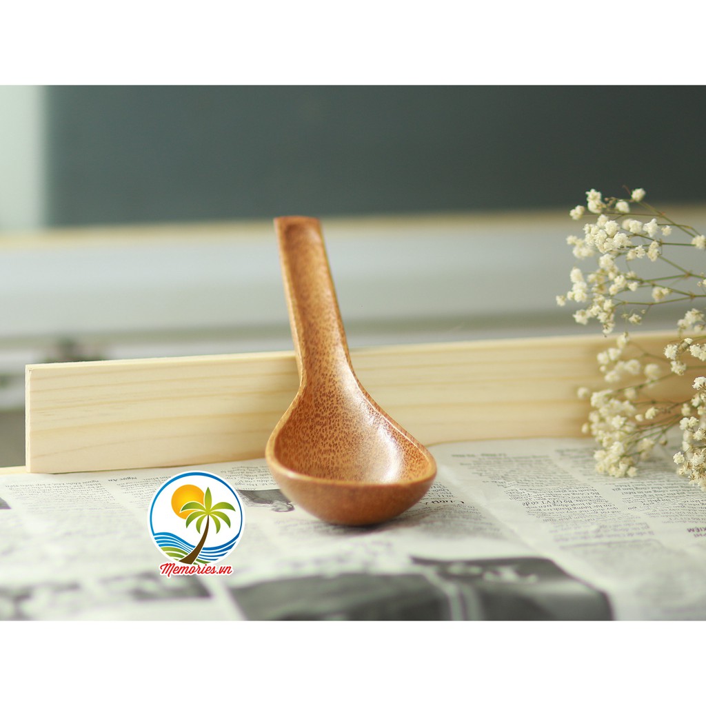 Bộ Dụng Cụ Nhà Bếp Bằng Gỗ Dừa (Chén/Muỗng Cà Phê/Nĩa/10 Đôi Đũa/Vá Cơm/Sạn Xào) - Nghệ thuật trang trí Memories.vn