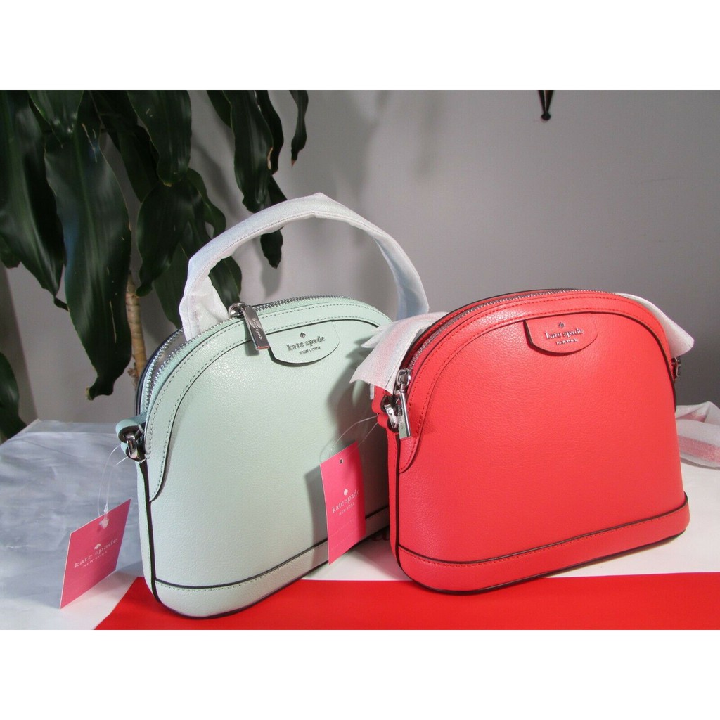 Túi Kate Spade Sylvia X-large Dome Crossbody Red Leather WKRU6610