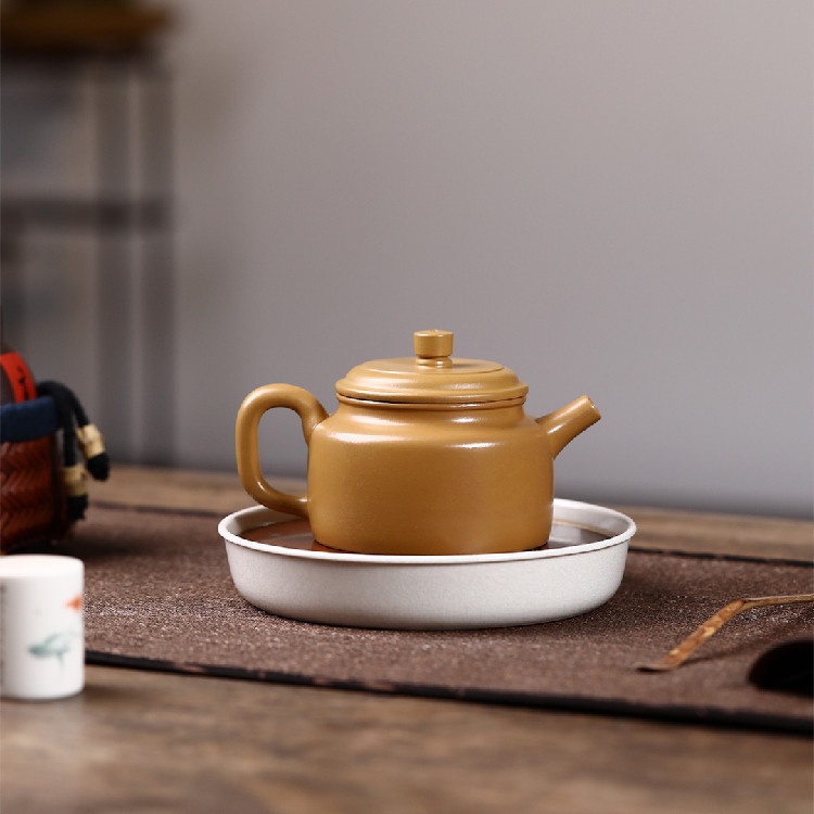 Ấm Tử Sa Nghi Hưng Đức Chung 250 ml (Hoàng Kim Chu Nê)