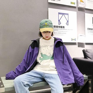 Áo khoác gió nữ form rộng
