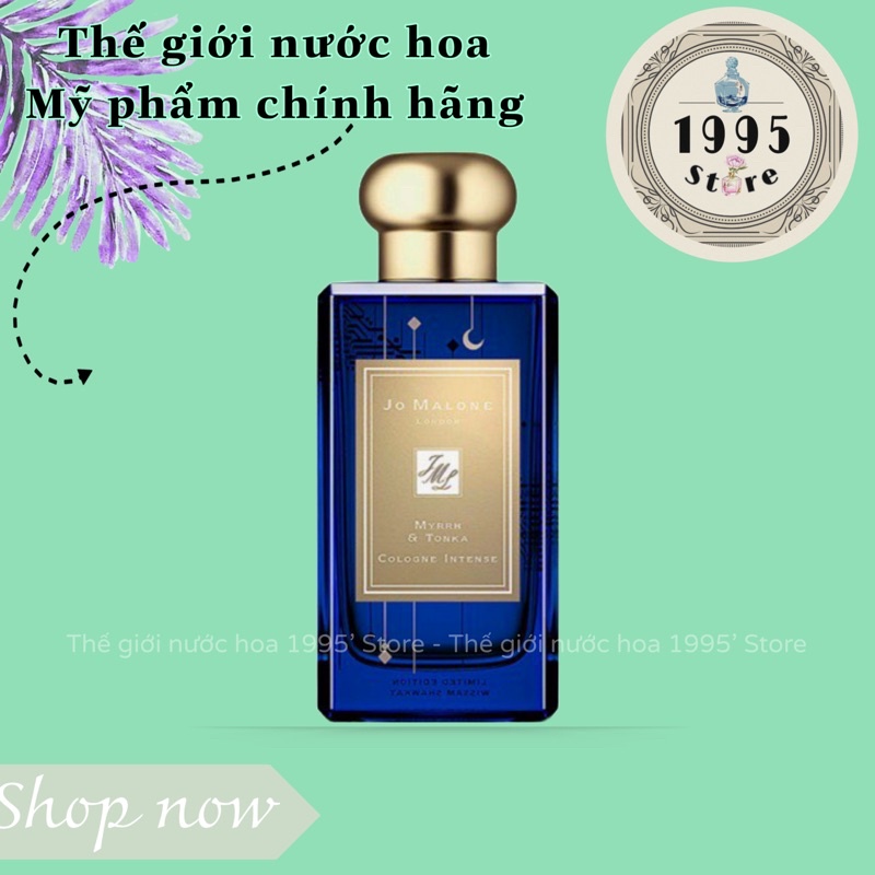 Chai Xịt Mẫu Thử Nước Hoa Test Jo Malone Myrrh & Tonka Cologne Intense 5ml/10ml/20ml