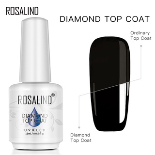Rosalind 15ml Diamond Nail Gel Top Coat