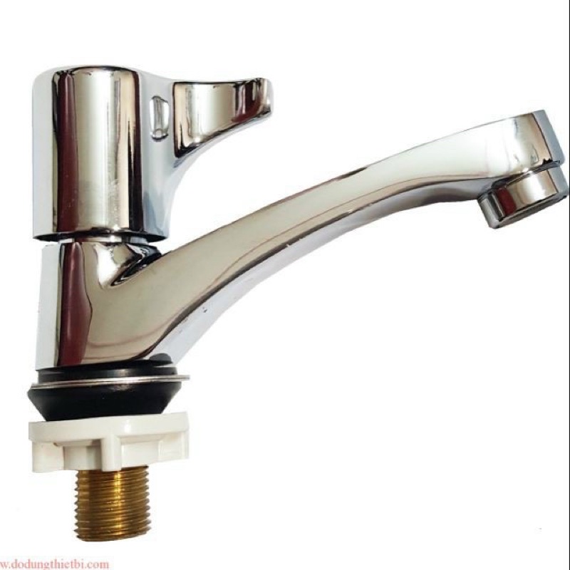 Vòi chậu rửa mặt lavabo đơn lạnh kèm dây cấp