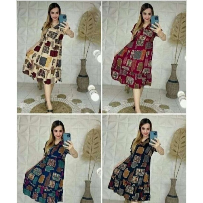 Đầm Kimono Cho Mẹ Cho Bé Bú Sữa | Daster gần đây | Đầm Phối Bèo Thời Trang Cho Mẹ Bầu | BigBuy360 - bigbuy360.vn