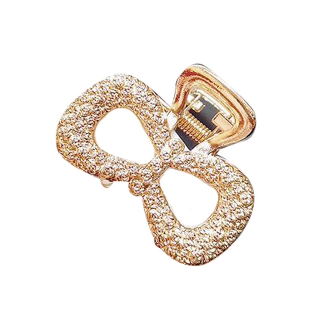 Chúc may mắn| Kẹp Tóc Hình Nơ / Chữ Nhật / Trái Tim / Mặt Trăng / Elip Xinh Xắn