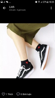 Set 10 đôi tất tim cổ ngắn nữ